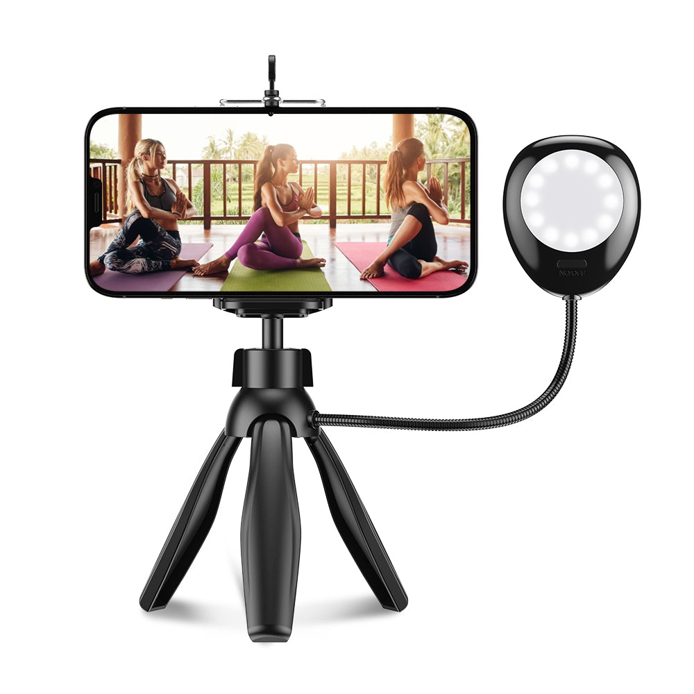 Mobile Table Tripod LED Light Mobile Photography Accessories APEXEL 