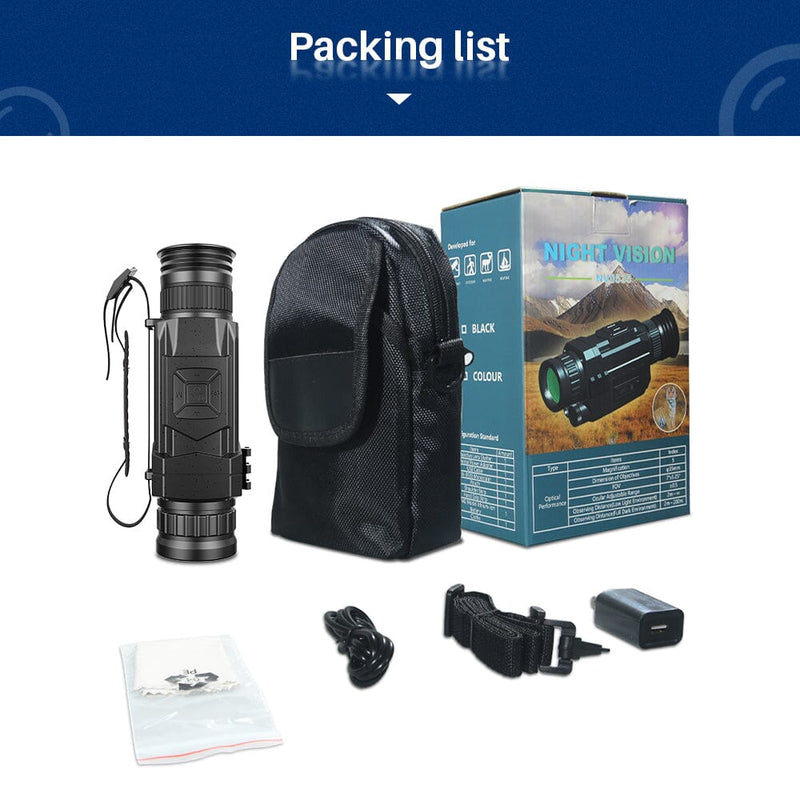 APEXEL NV003 Digital Night Vision Monocular Telescope 8G IR5X 8X Optics Scope Photo Video Recording Camera Binoculars For Hunting APEXEL 