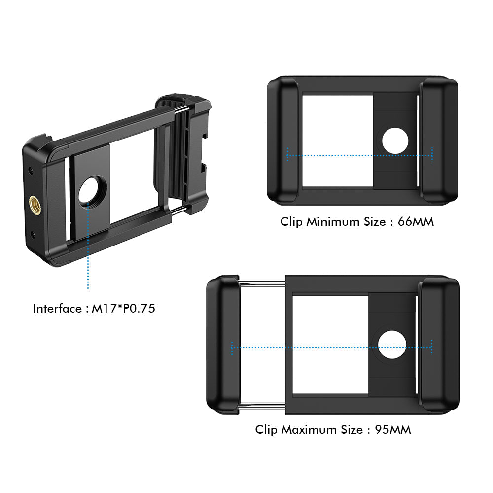 Universal 17mm Threaded Clip for Apexel Lens