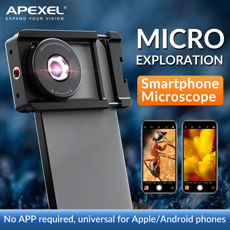 Apexel MS009 HD Portable Smartphone Microscope APEXEL 