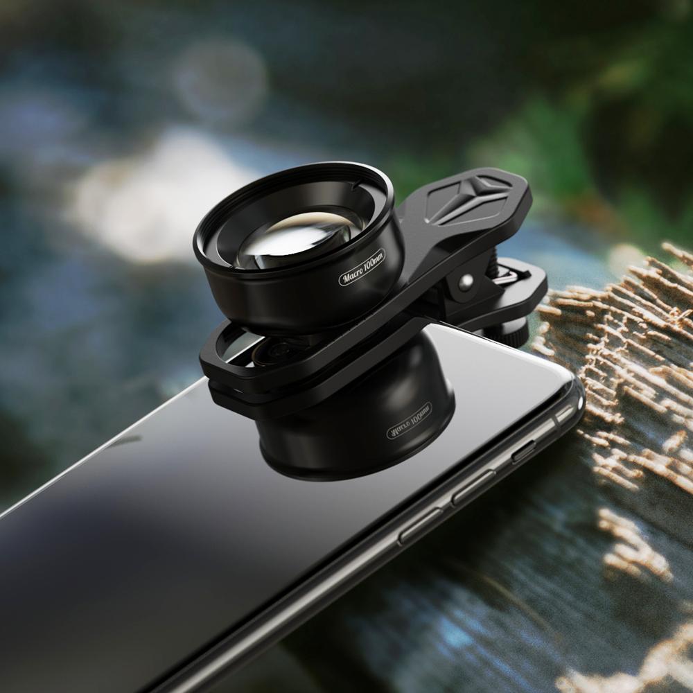 High Quality 100mm HD Phone Camera Super Macro Lens APEXEL 