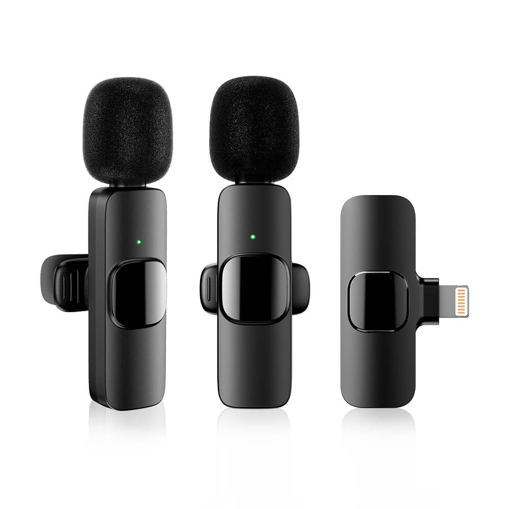 Mkk Wireless Lavalier Microphone For Iphone Ipad And Android