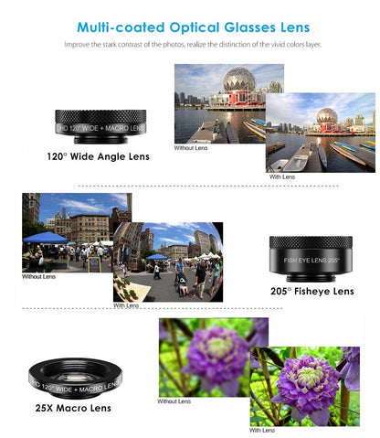 New Top Seller 2020 APEXEL Mobile Camera Lens Universal Clip 22X Optical Zoom Telescope Lens Kit 4in1 With Tripod APEXEL 
