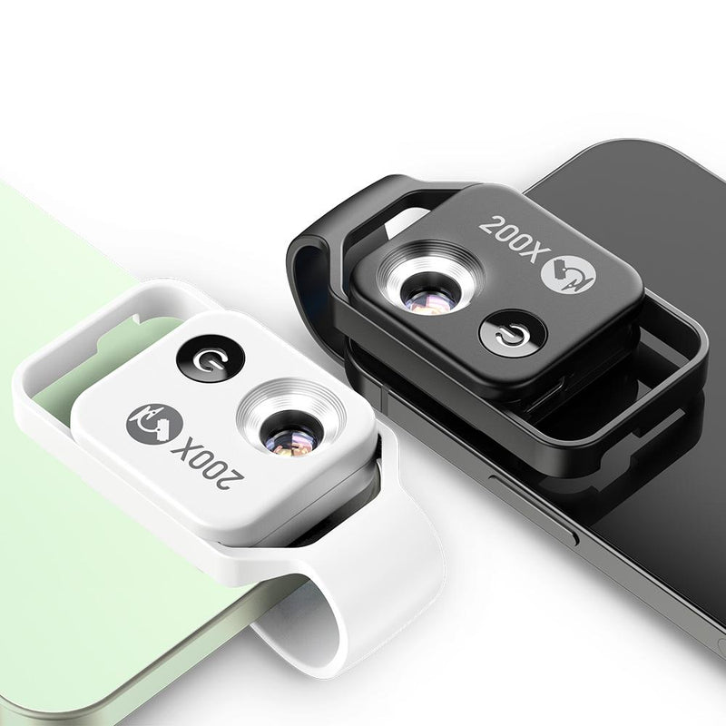 New Mobile 200X LED Microscope Lens APEXEL 