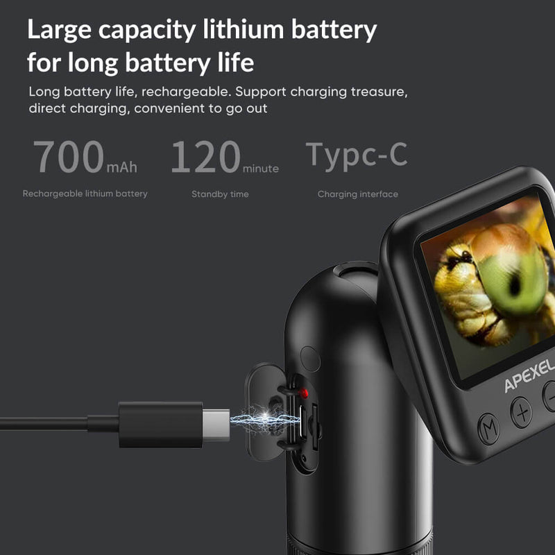 Apexel MS008 Portable Handheld Digital Microscope APEXEL 