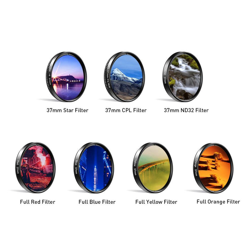 37MM/52MM ND32 CPL Star Filters APEXEL 