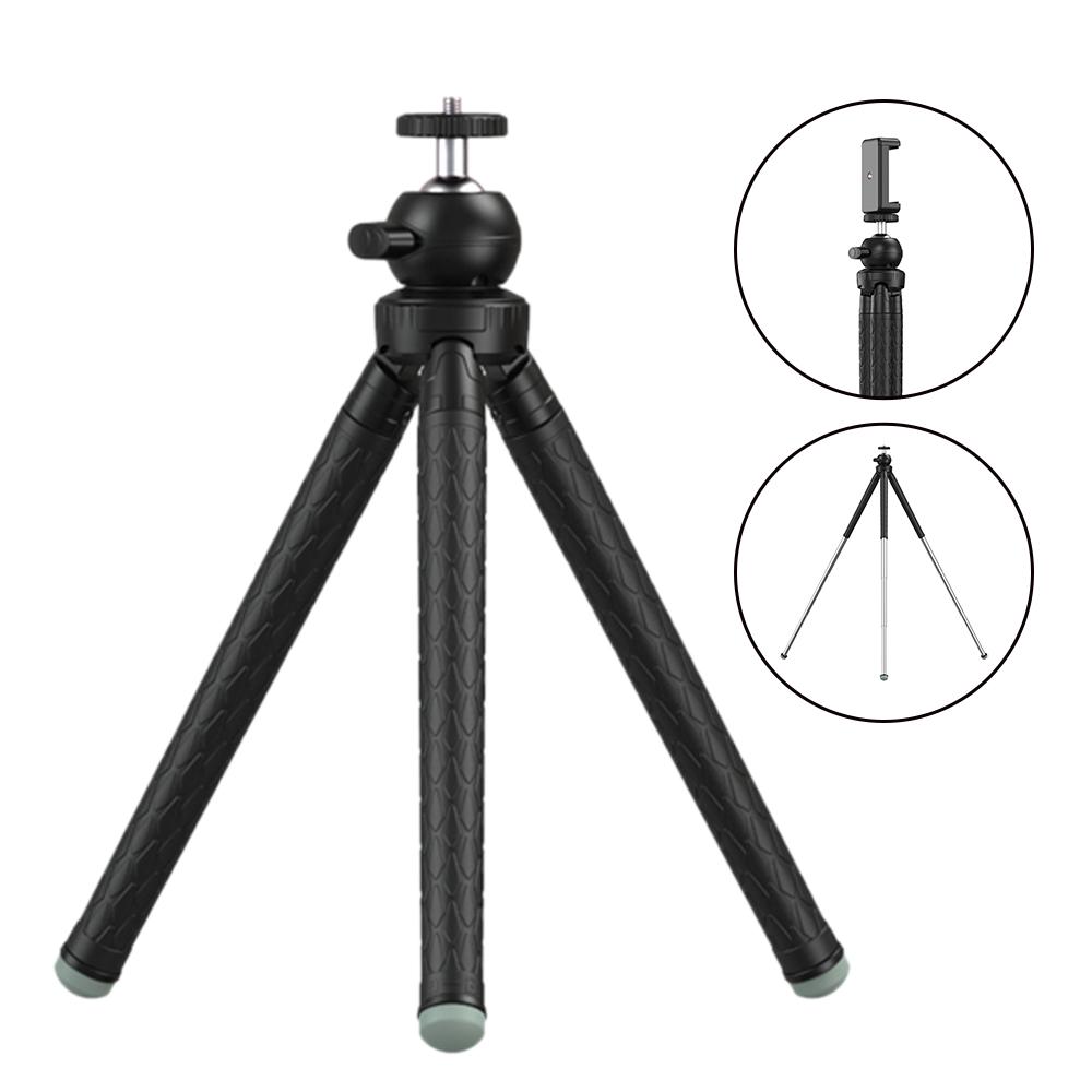 Apexel Extendable Premium 1/4 Screw 1.1m Tripod Mobile Photography Accessories APEXEL 