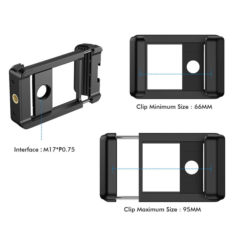 New F001 Multifunctional SmartPhone Stretch Clip APEXEL 