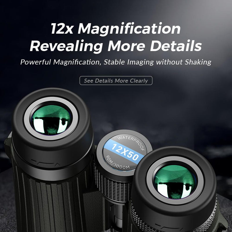 Apexel BR001 High-Powered 12X50 Binoculars With Smartphone Adapter APEXEL 