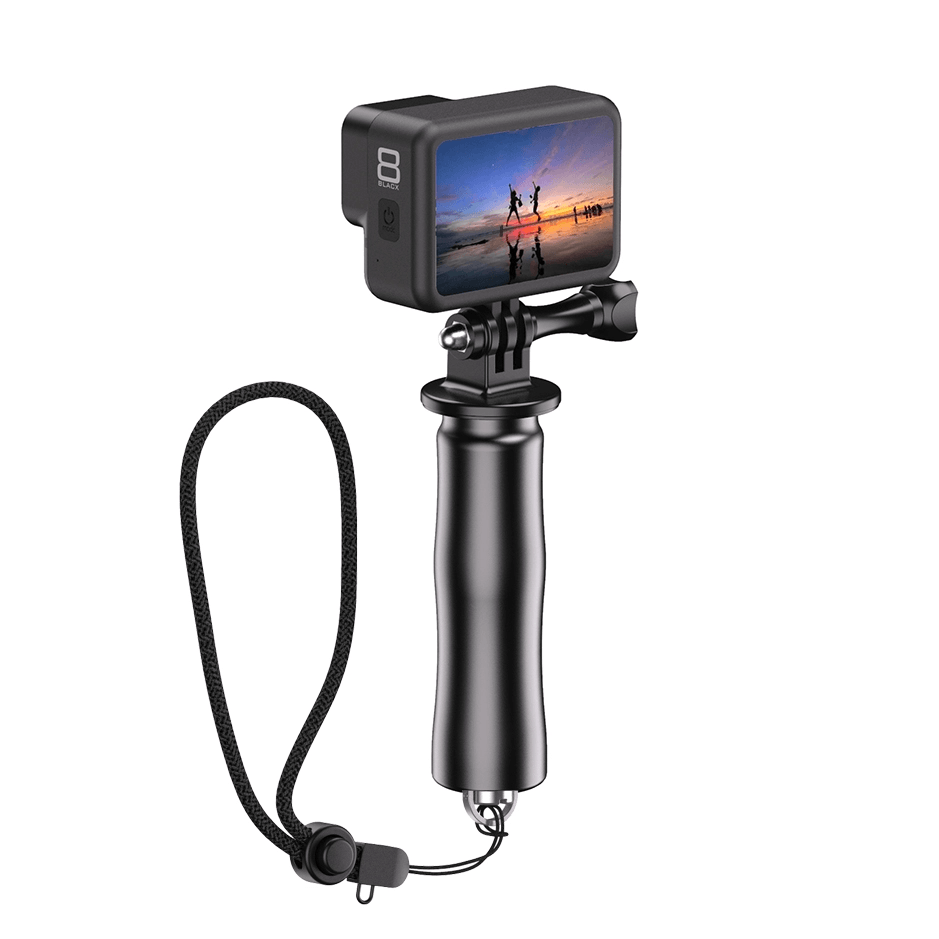 Vlogging Video Equipment Handle Grip Tripod Kit with LED light microphone APEXEL 