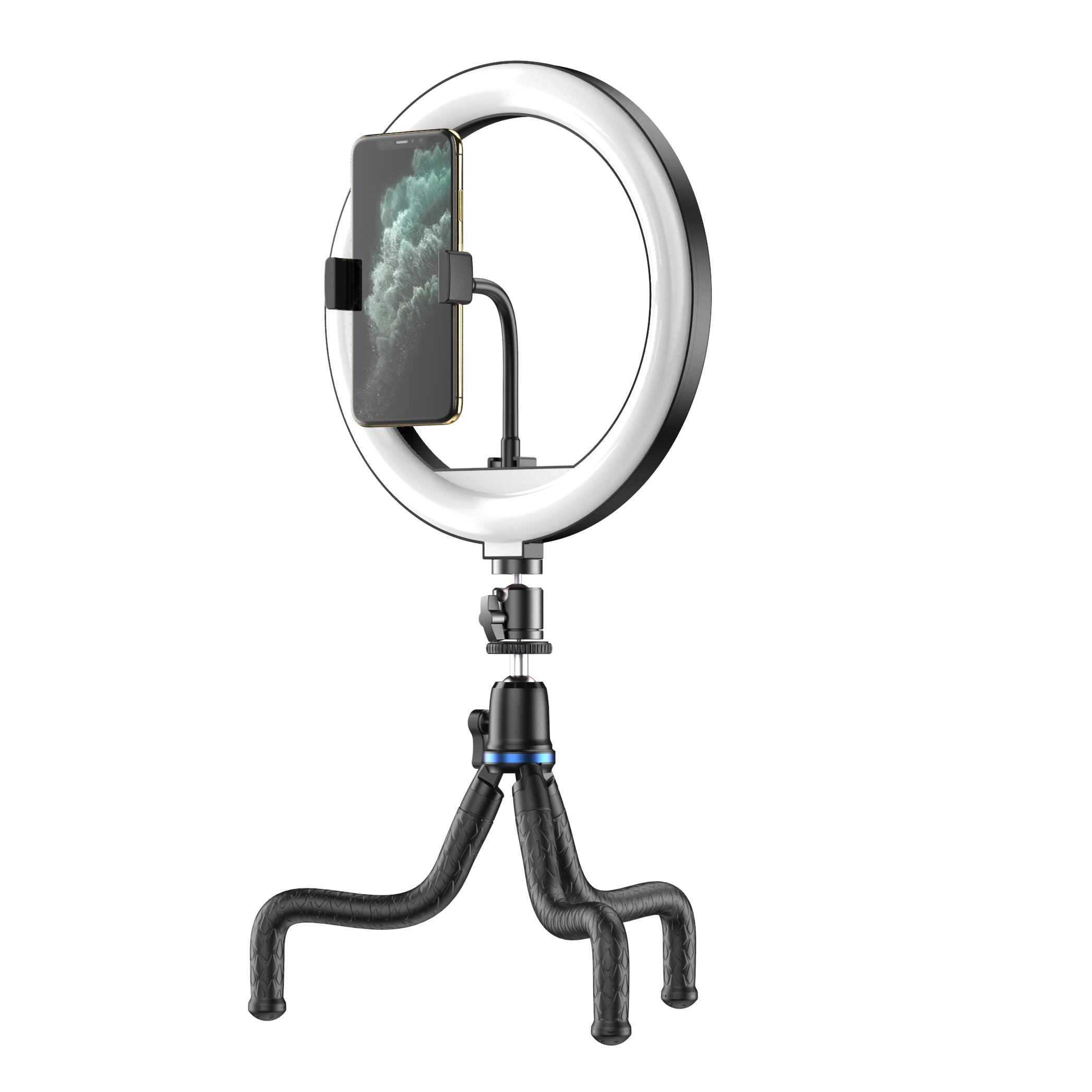 10 Inch Ring Light With Flexible Tripod APEXEL 