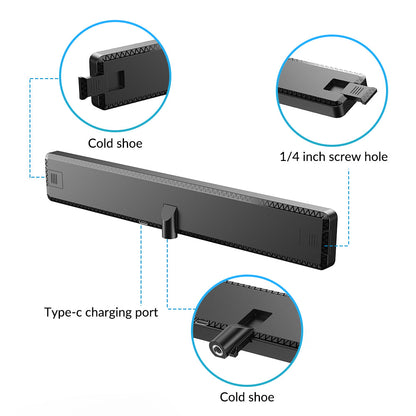 Photography Computer Monitor LED Bar Light APEXEL 