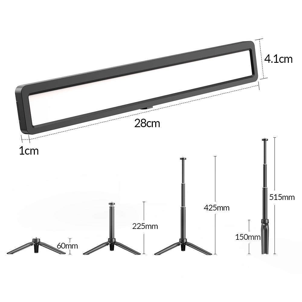 Photography Computer Monitor LED Bar Light APEXEL 