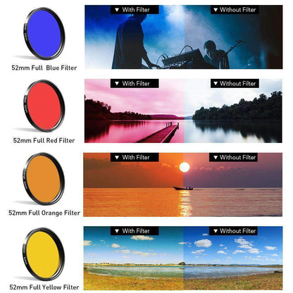 Phone Lens Kits 0.45X Wide Angle Macro 37/52mm CPL ND32 Full Color Filter Mobile Photography Accessories APEXEL 