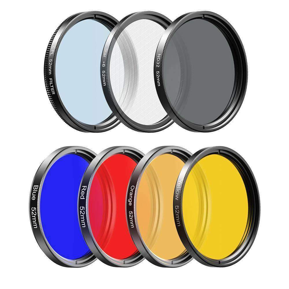 Phone Lens Kits 0.45X Wide Angle Macro 37/52mm CPL ND32 Full Color Filter Mobile Photography Accessories APEXEL 