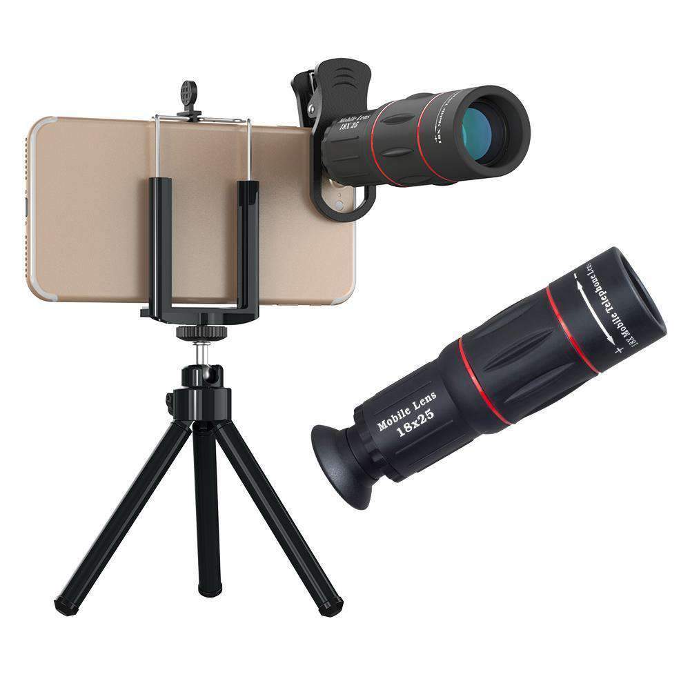 18x Telephoto Camera Lens With Clip for Mobile Phone APEXEL 
