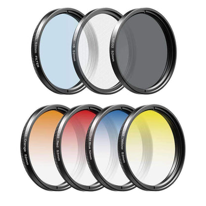 Phone Lens Kits 0.45X Super Wide Angle Macro 37/52mm CPL ND32 Grad Color Filter Mobile Photography Accessories APEXEL 